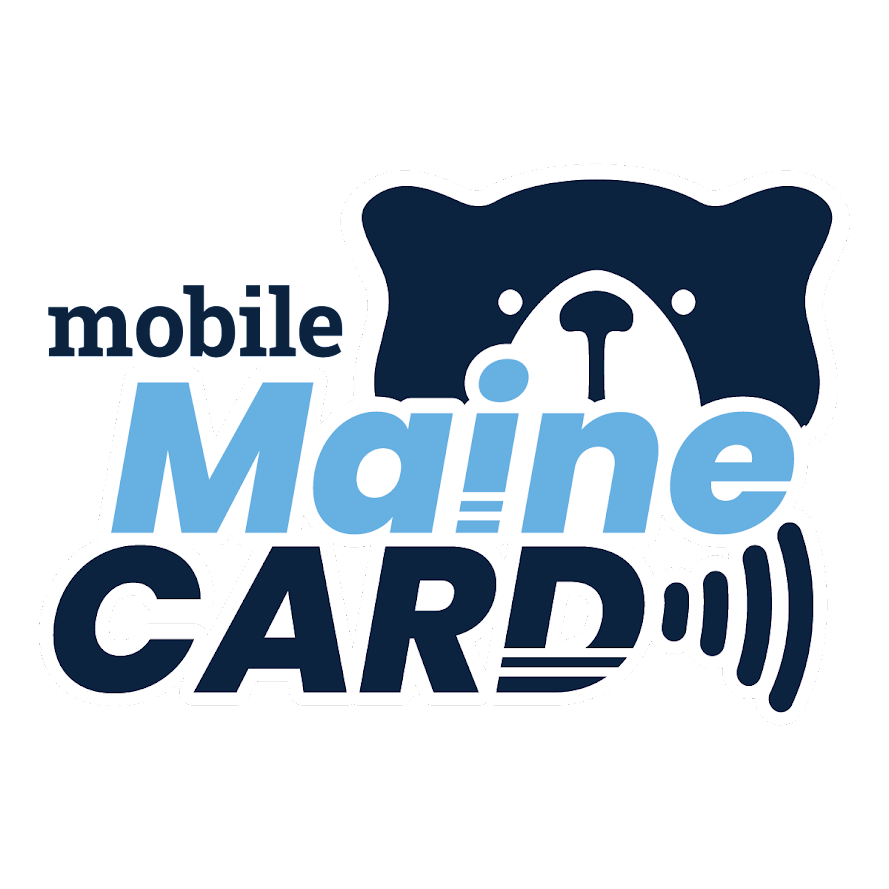 Mobile Mainecard logo with bear