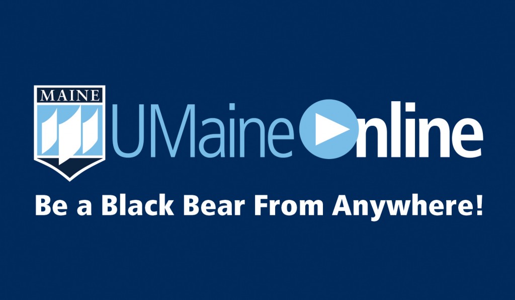 UMaineOnline logo and tagline