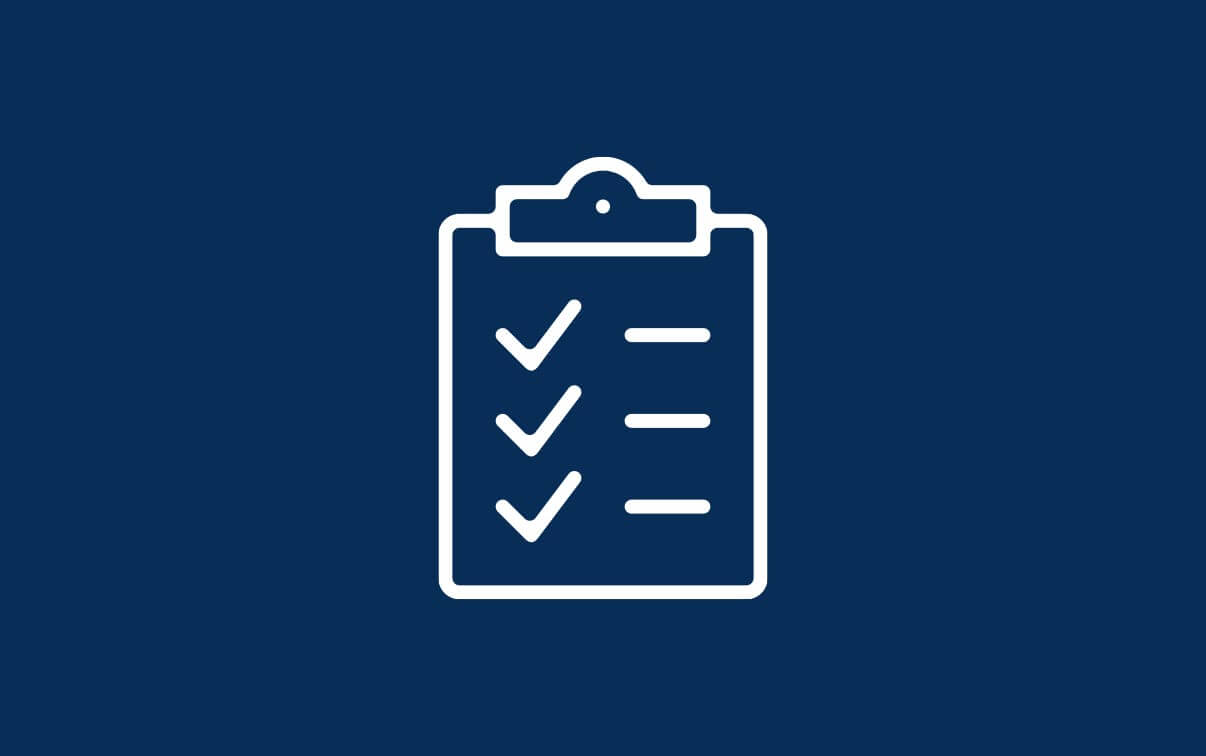 A clipboard icon
