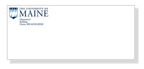 A thumbnail of a UMaine envelope