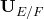 \mathbf{U}_{E/F}