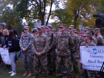 Black Bear Battalion stands up against domestic violence