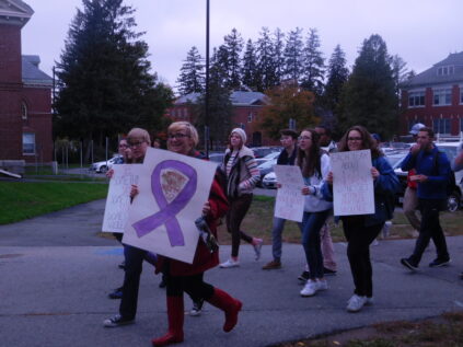 March against domestic violence