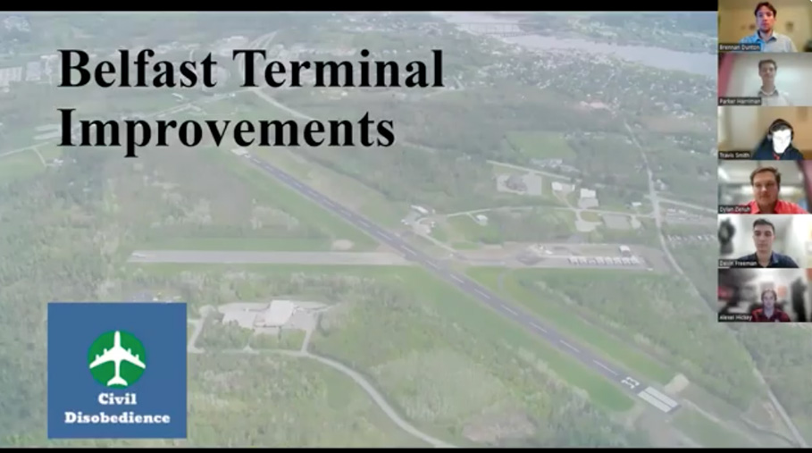 Belfast Terminal Improvements presentation slide 