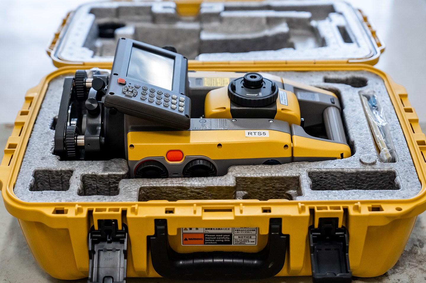 Surveying Engineering Technology Materials in a box