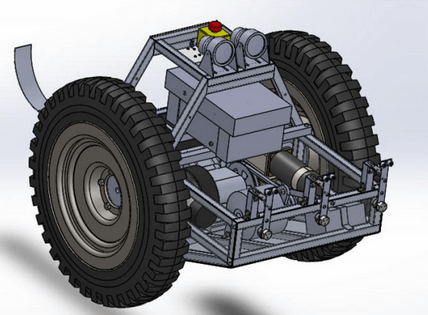 mechanical engineering project capstone senior drone land