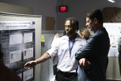 Nnamdi Baker and Jeffrey Hecker Poster Session