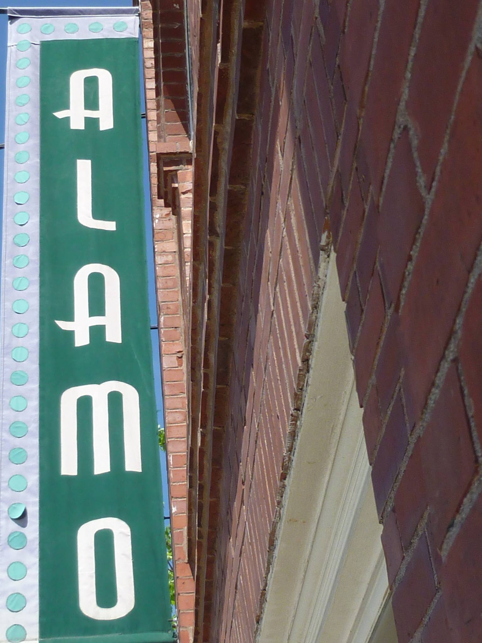 photo of the Alamo theatre sign