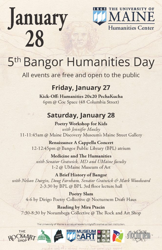 Bangor Humanities Day poster