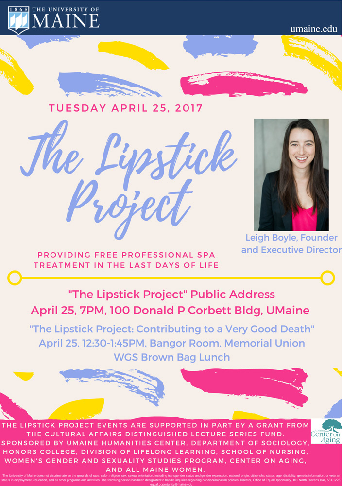 Lipstick Project, Leigh Boyle, April 24-25