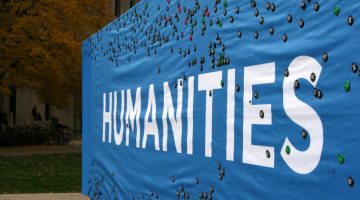 photo of the word "humanities"