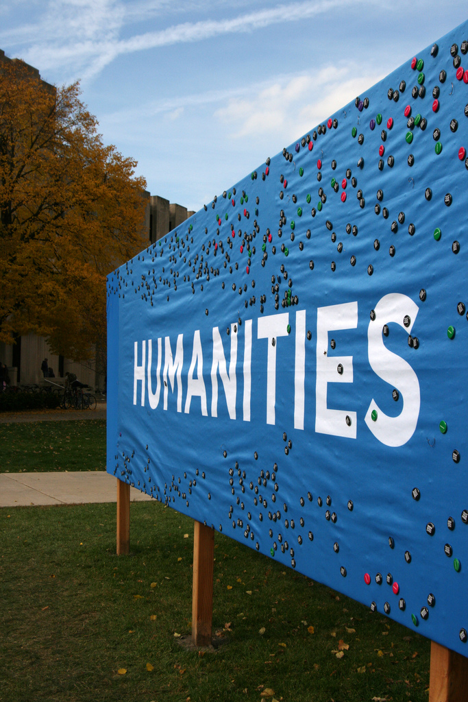 photo of the word "humanities"