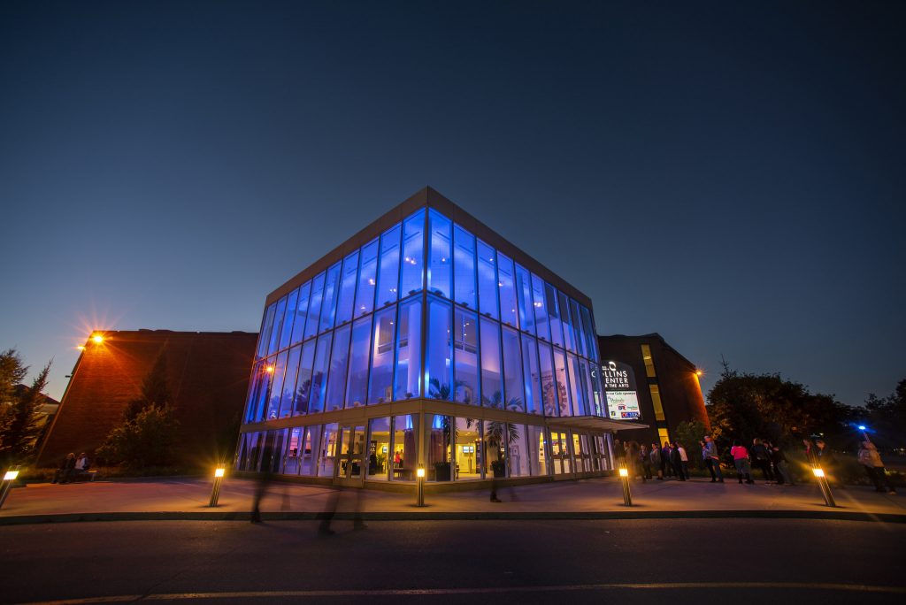 A photo of the Collins Center for the Arts