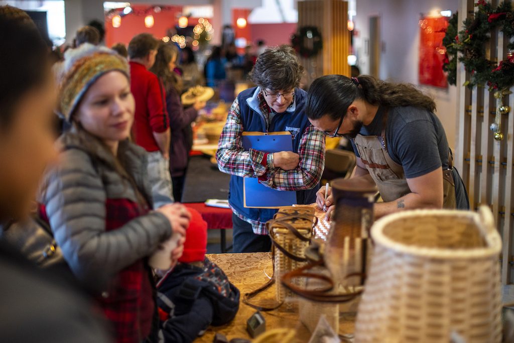 holiday basket workshop