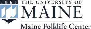maine folklife center logo with full umaine crest