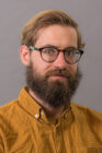 photograph of Brian Jansen, man with glasses and beard