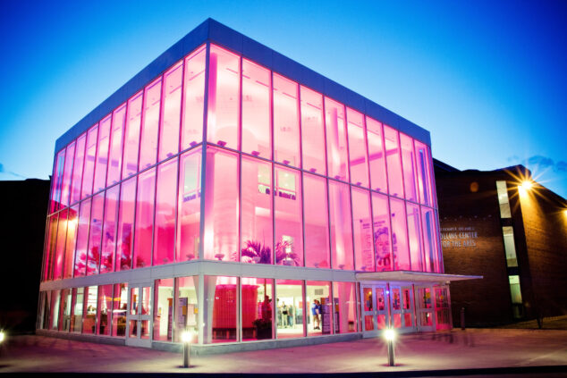A photo of the Colllins Center for the Arts