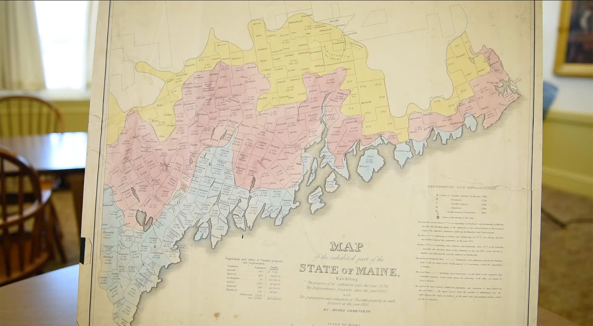 Map of Maine