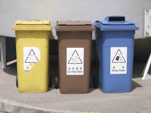 Recycling bins