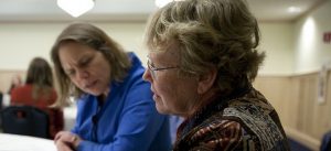 Linda Silka and Eileen Johnson discuss research