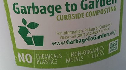 Garbage to Garden bucket