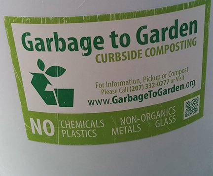 Garbage to Garden bucket