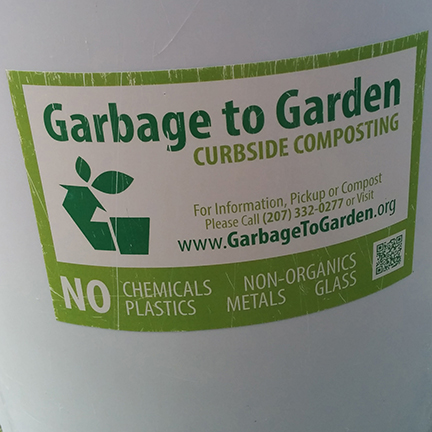 Garbage to Garden bucket