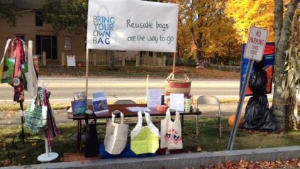 Image of stand publicizing BYOB York