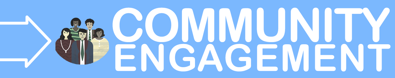 Community engagement banner