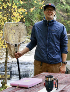 Matt Mensinger with net