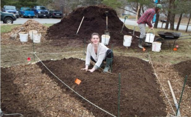 Planting at Terrell House