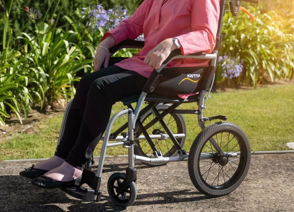 Person in wheelchair