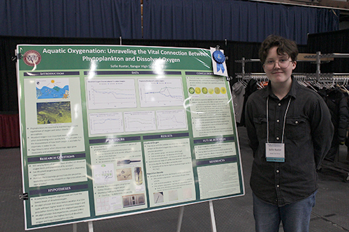 Poster Session Winning Students - 2024 Maine Sustainability & Water 