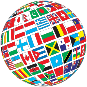 World Flags Globe