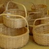 baskets woven from brown ash