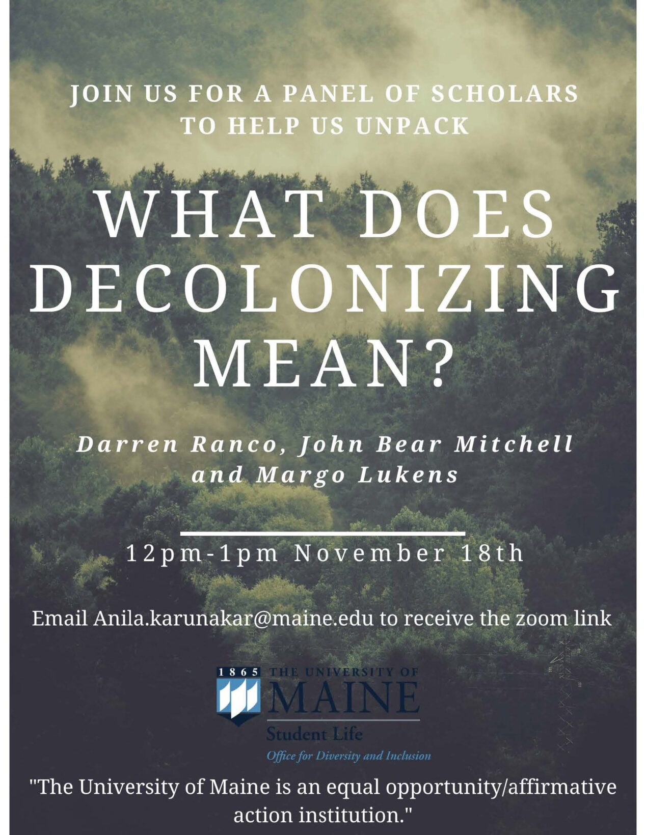 What Does Decolonizing Mean? - Native American Programs - University Of ...