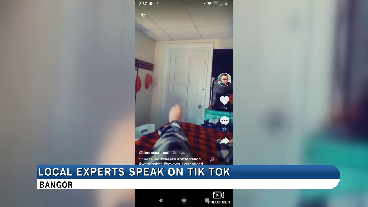 TikTok news story on ABC news, 2020