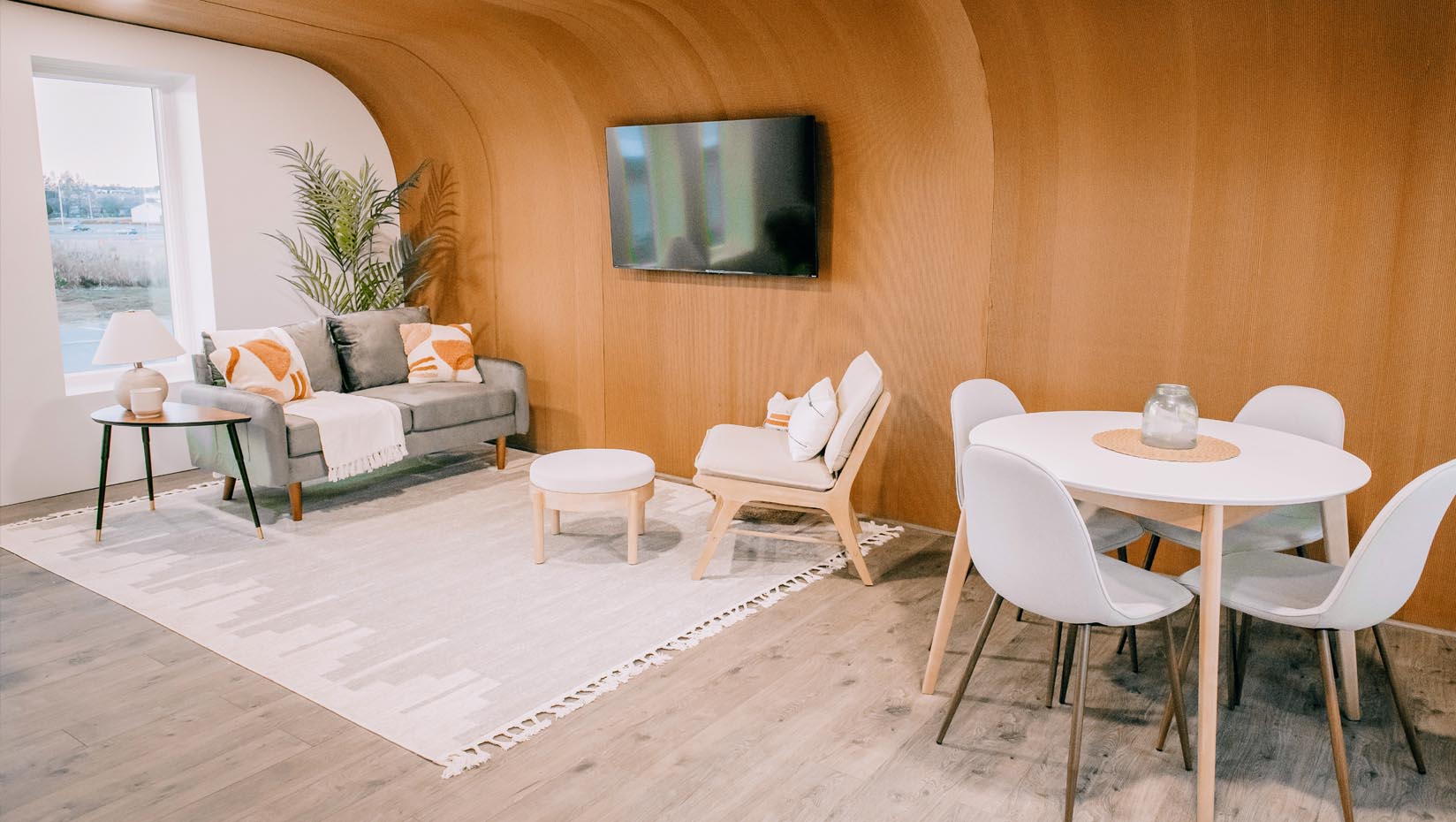 A photo of the inside of BioHome3D