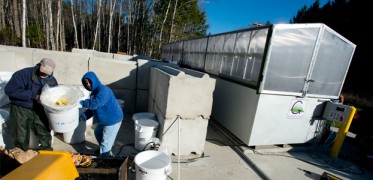 Composting large