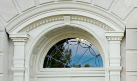 Library door