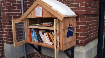 Little Free Library at UMaine