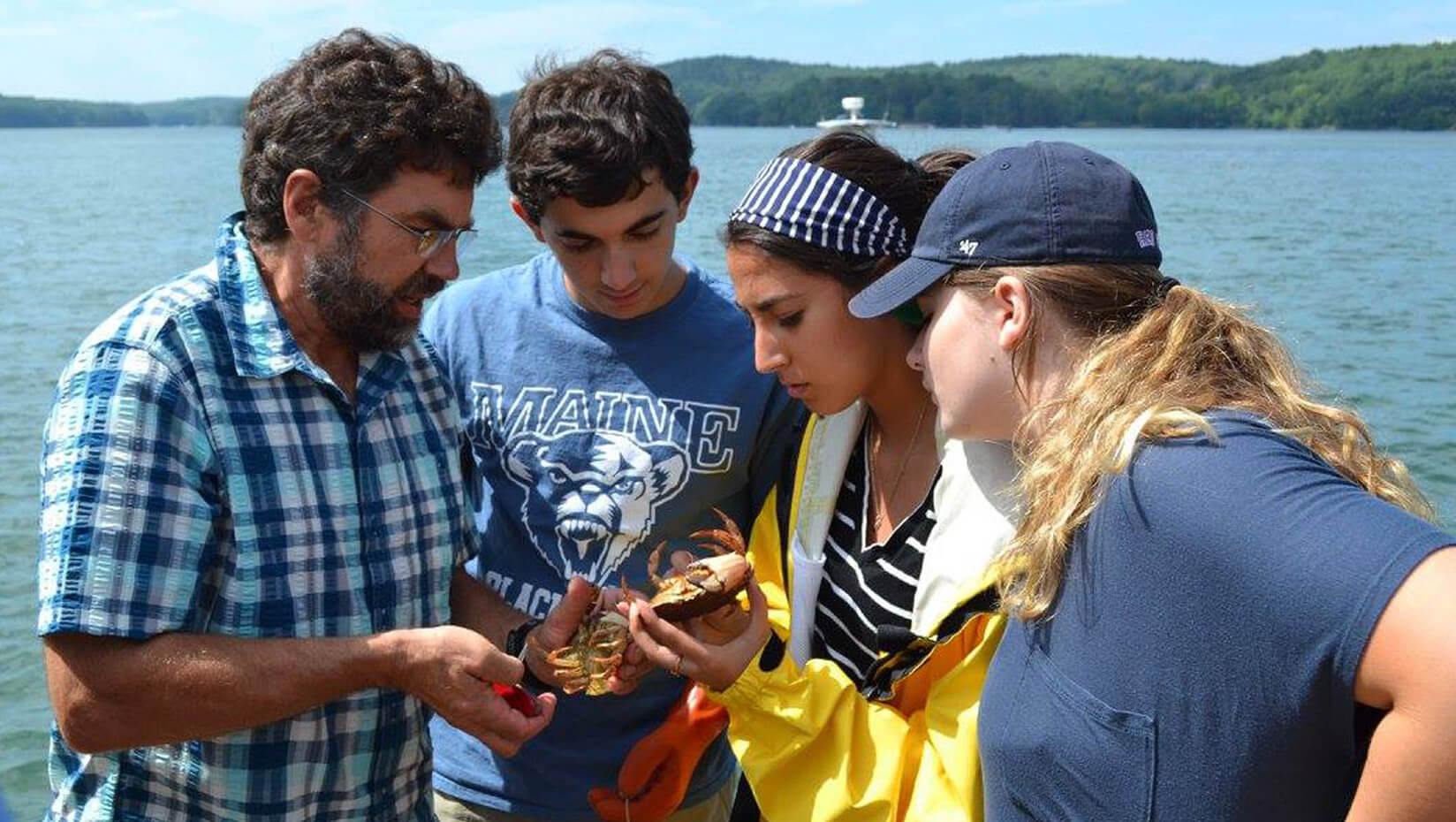 Marine sciences students attend boot camp