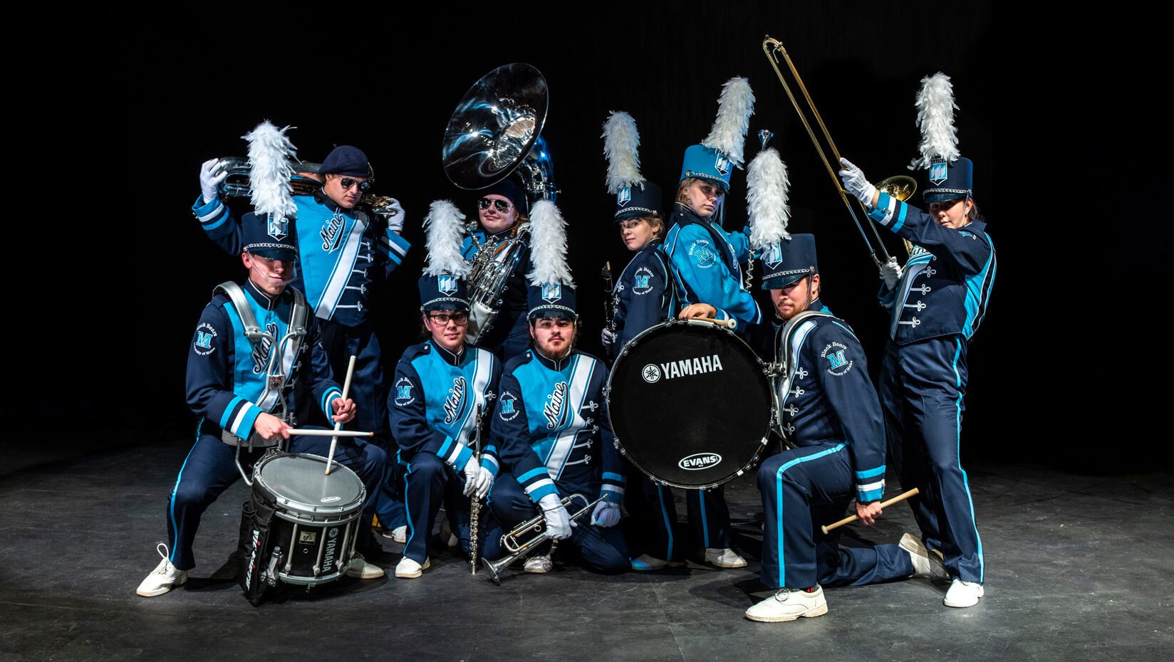 UMaine's marching band