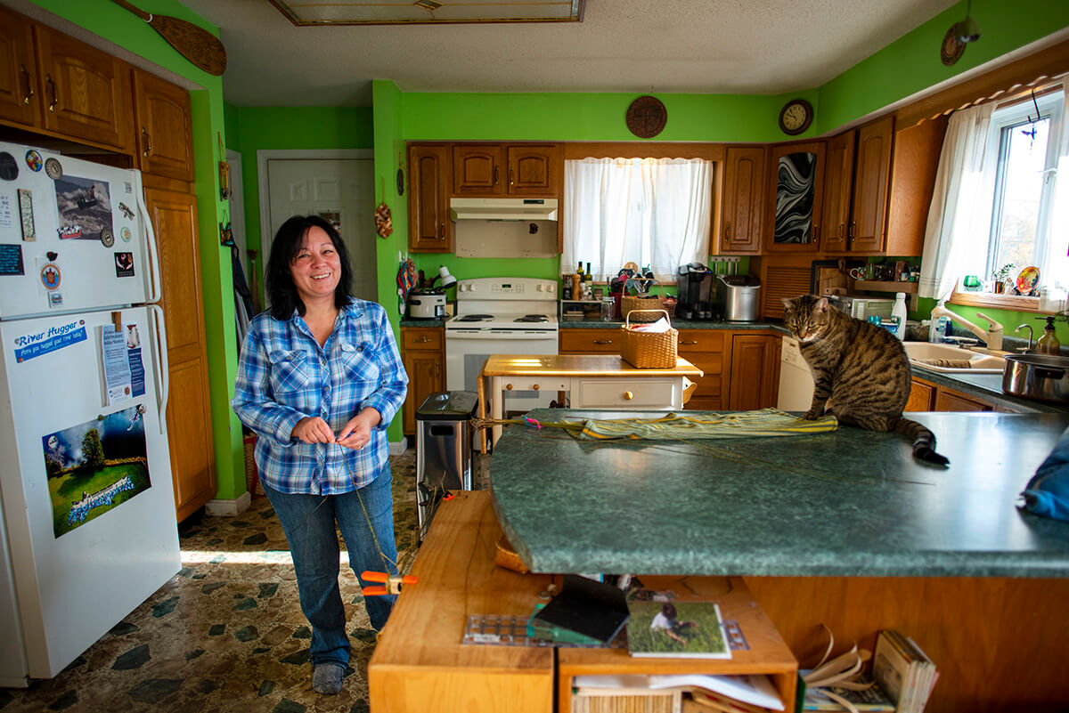 Access to sweetgrass key for artists at Maine Indian Basketmakers