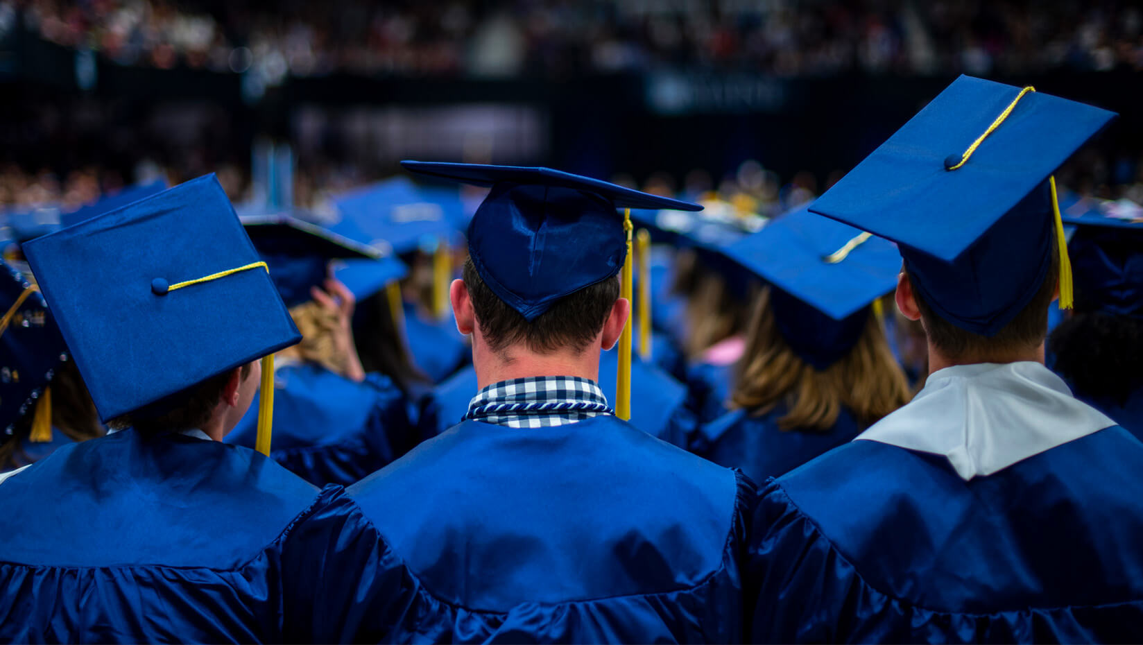 Students at Commencement