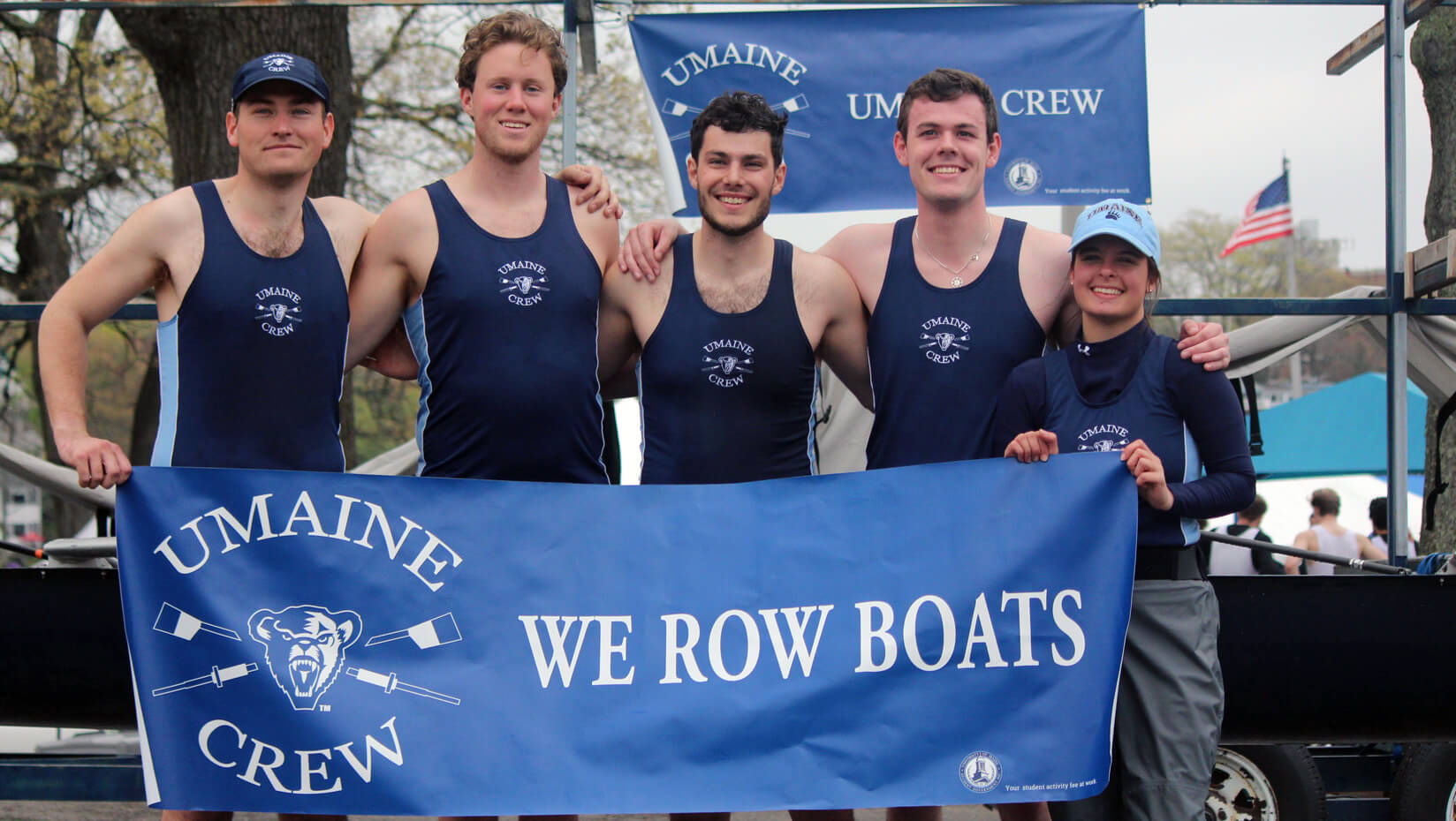 Men s varsity four boat finishes fifth at New England Rowing