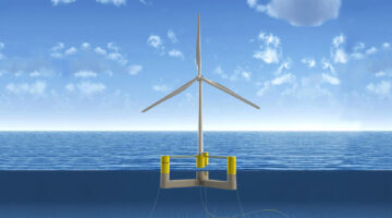 Floating wind turbine