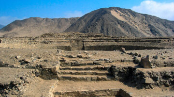 Temple ruins in Peru