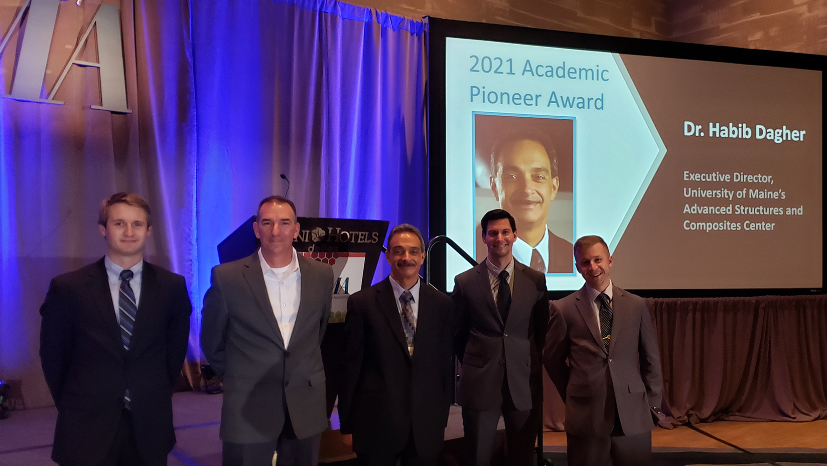 Dagher recognized as 2021 Academic Pioneer Award recipient from the