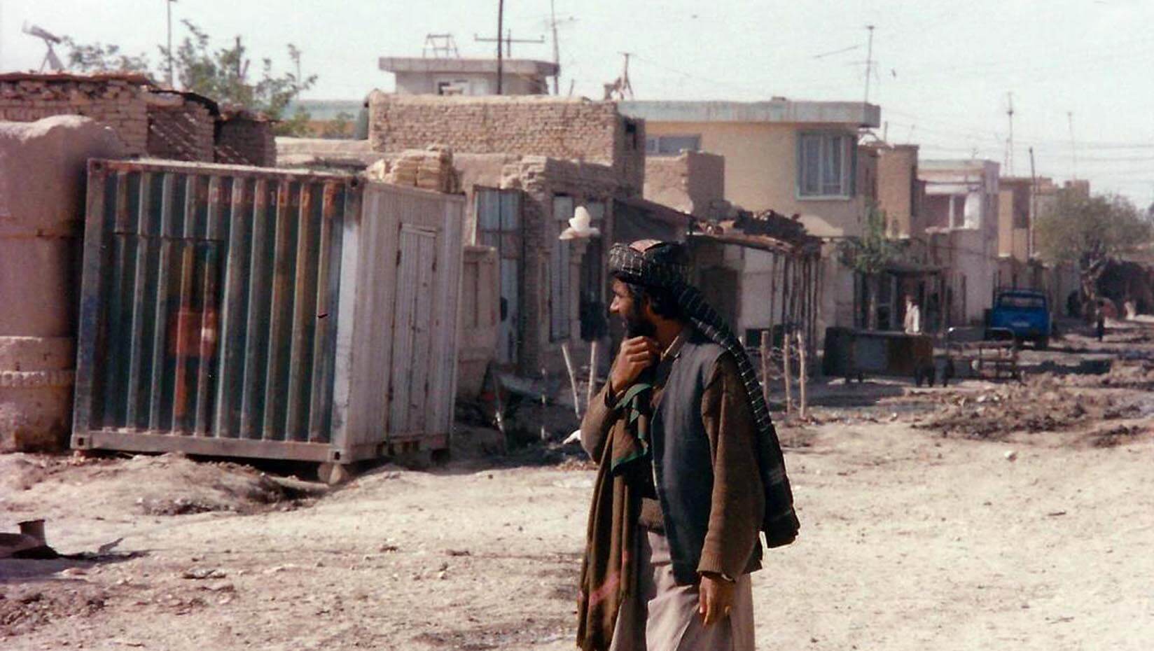 A photo of a person standing outside in Afghanistan